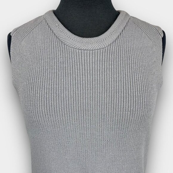Halston Heritage Gray Tank Top - Picture 4 of 10